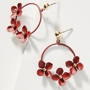 Anthropologic Buttercup Drop Earrings NWT